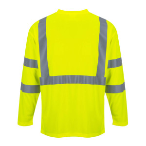 Футболка сигнальна S191YER Portwest желтый. Photo 2